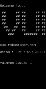 HackLAB VulnVPN screenshot