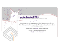 hackademic