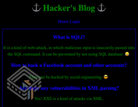 Hacker's Blog 1 screenshot