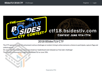 BSidesTLV 2018 CTF screenshot