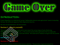 GameOver 1 screenshot