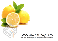 Pentester Lab XSS and MySQL FILE screenshot